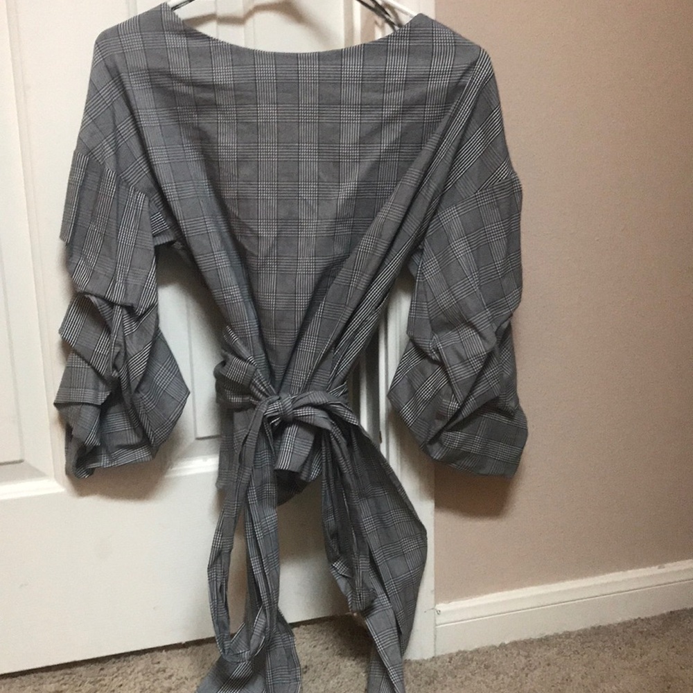 Zara dress tie shirt